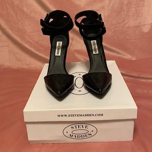Steve Madden Najii Women Shoes Sz 6.5 M Pumps Black